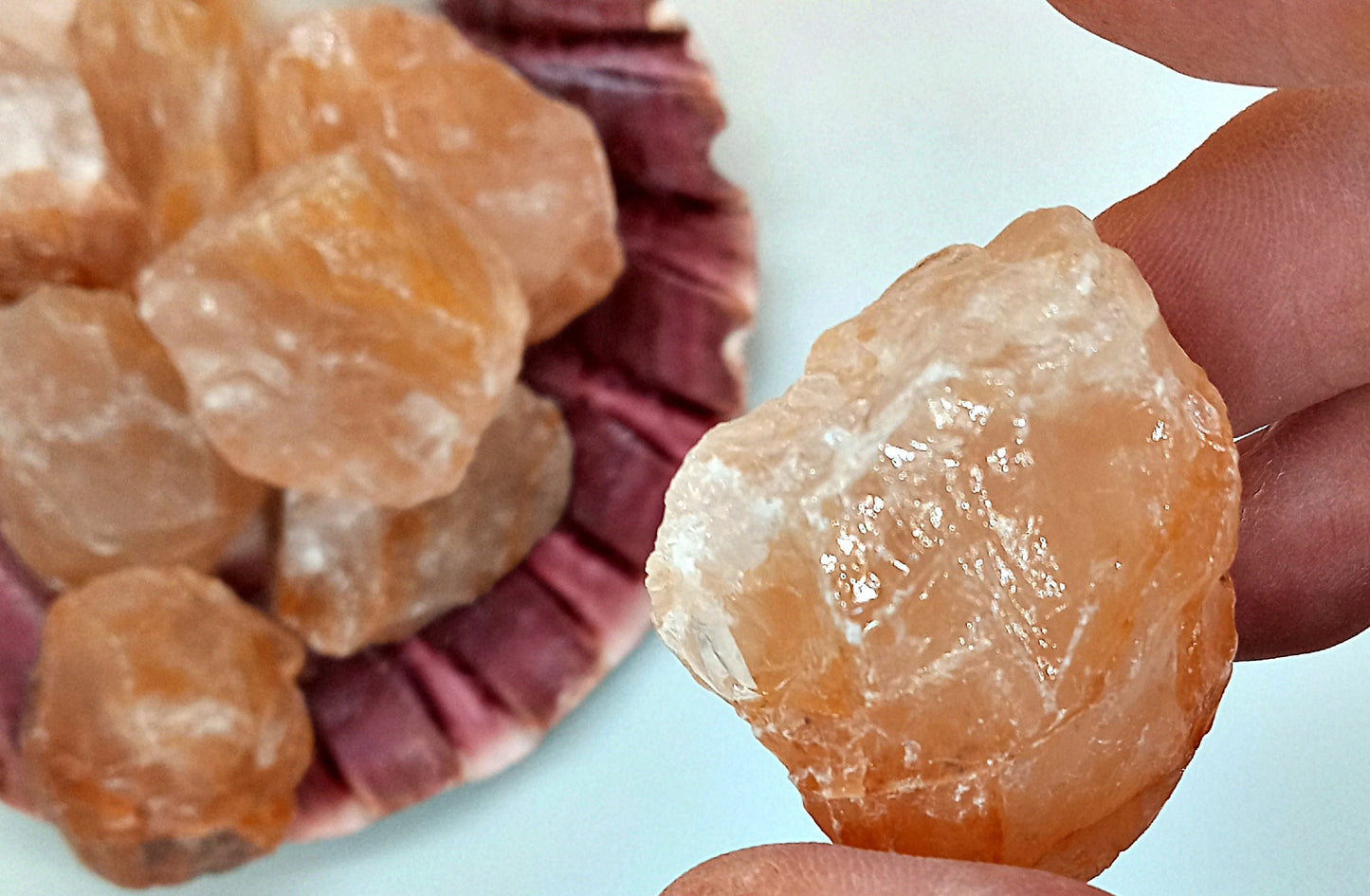 Bulk Golden Healer Quartz! Choose ounces or lbs and Save! Wholesale Golden Healer Quartz crystals and stones!