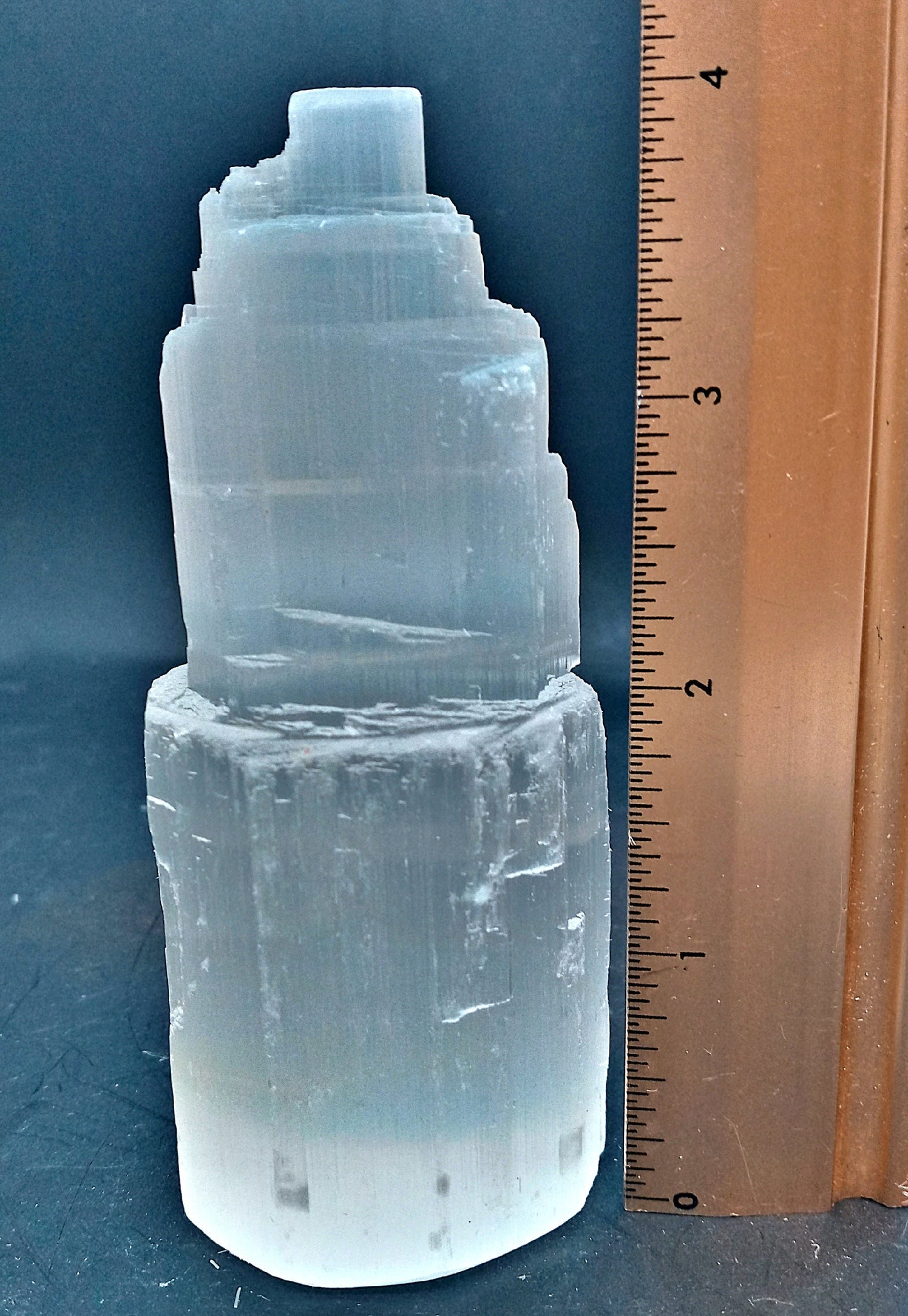 Medium Selenite Tower crystal charging station! Selenite Skyscrapers, Icebergs, Towers