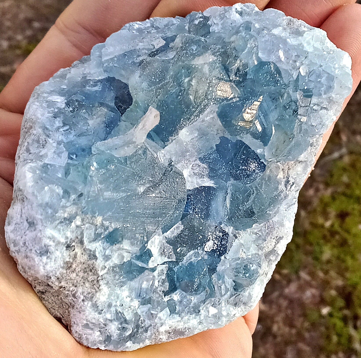 Celestite Clusters! Choose from 8 Sizes! Beautiful Quality Celestine Clusters, geodes, points.