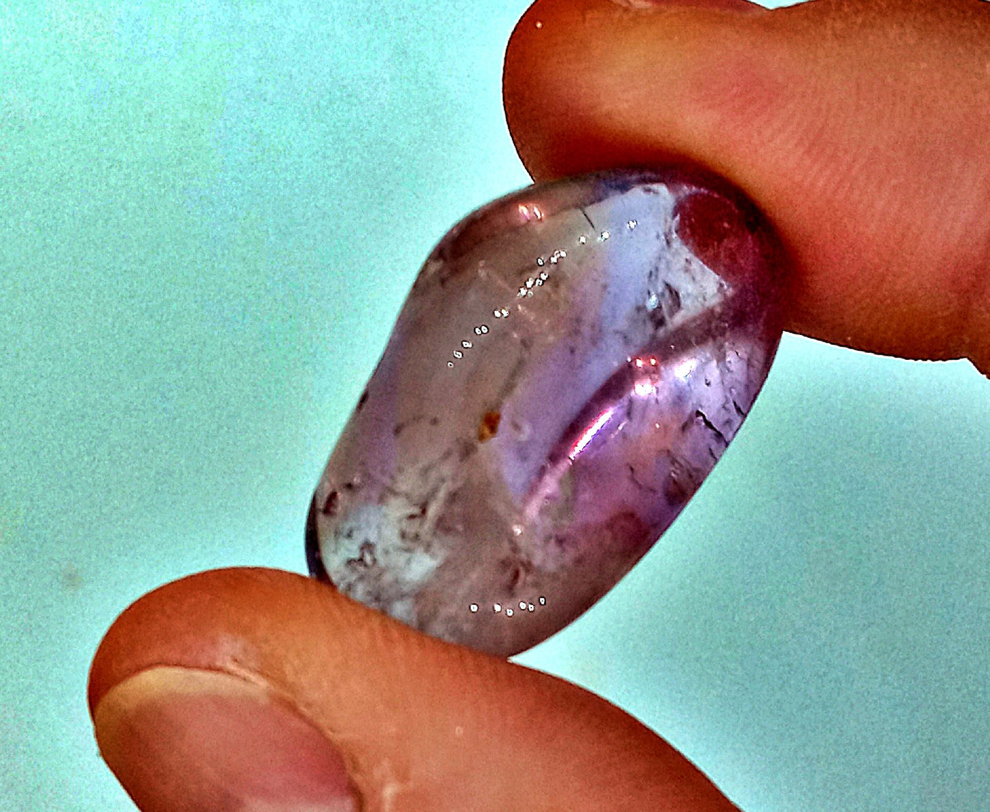AA Ametrine Crystals! AA-Grade, all natural, tumbled High Quality Ametrine crystals and stones.   Premium Plus polished Ametrine!