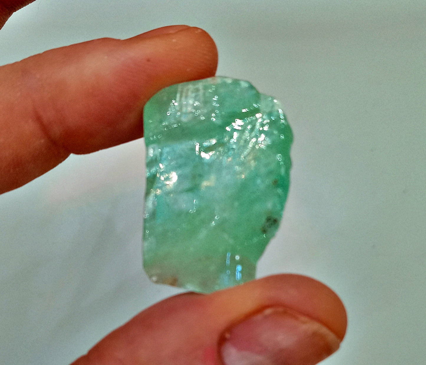 Green Calcite raw Crystals!  Naturally Rough Green Calcite Crystals and Stones from Mexico!