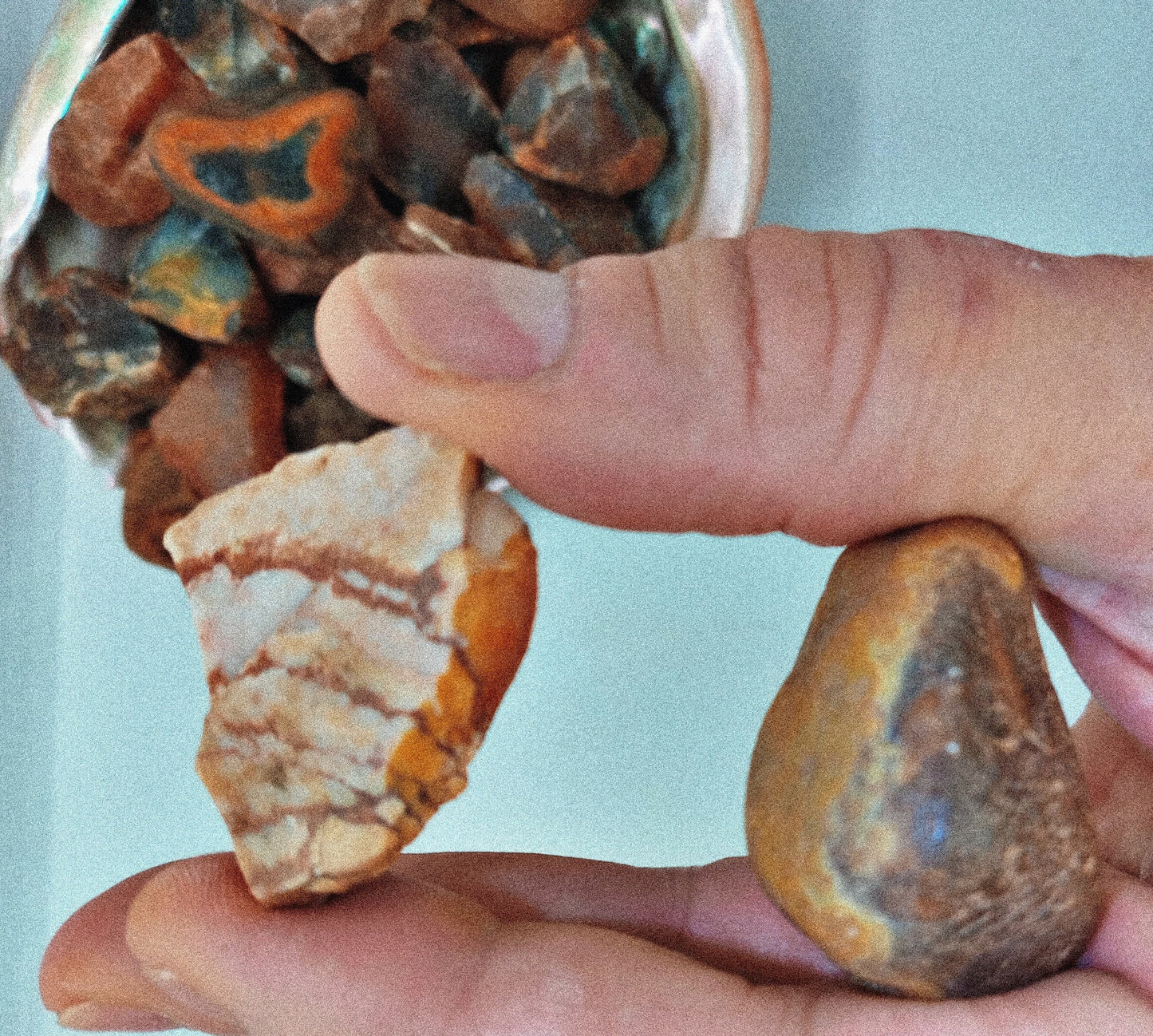 Raw Carnelians! Natural, rough Carnelian stones and crystals!  Great for tumbling!