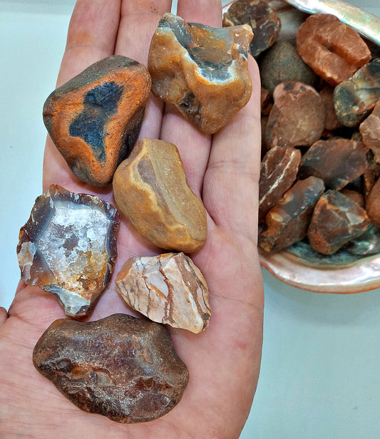 Bulk Carnelian! Choose How Many and save with our bulk pricing! Raw, all-natural Carnelians! Rough crystals and stones at Wholesale pricing!