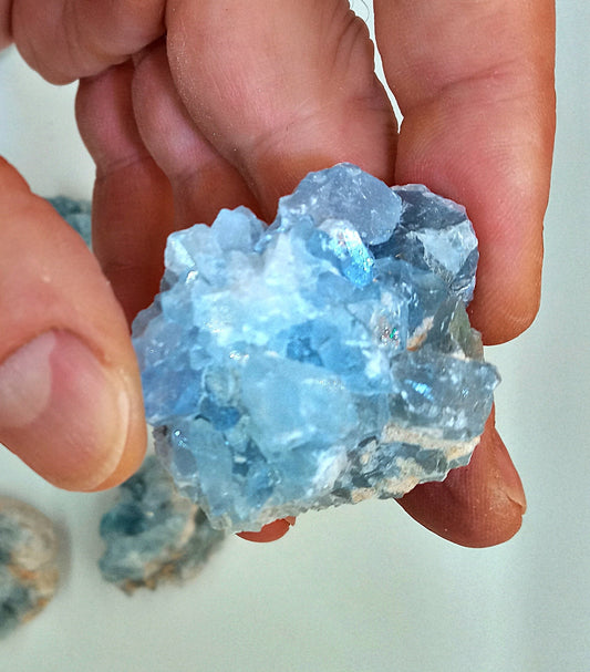 Celestite Clusters! Natural Quality Celestine Mini-Clusters!  Beautiful Quality Celestine Clusters!  Quality, large clusters, geodes points!