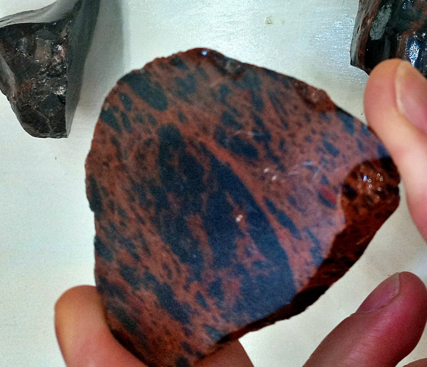 Mahogany Obsidian! Choose from three (3) sizes of quality, all-natural, raw, Volcanic Glass crystals.