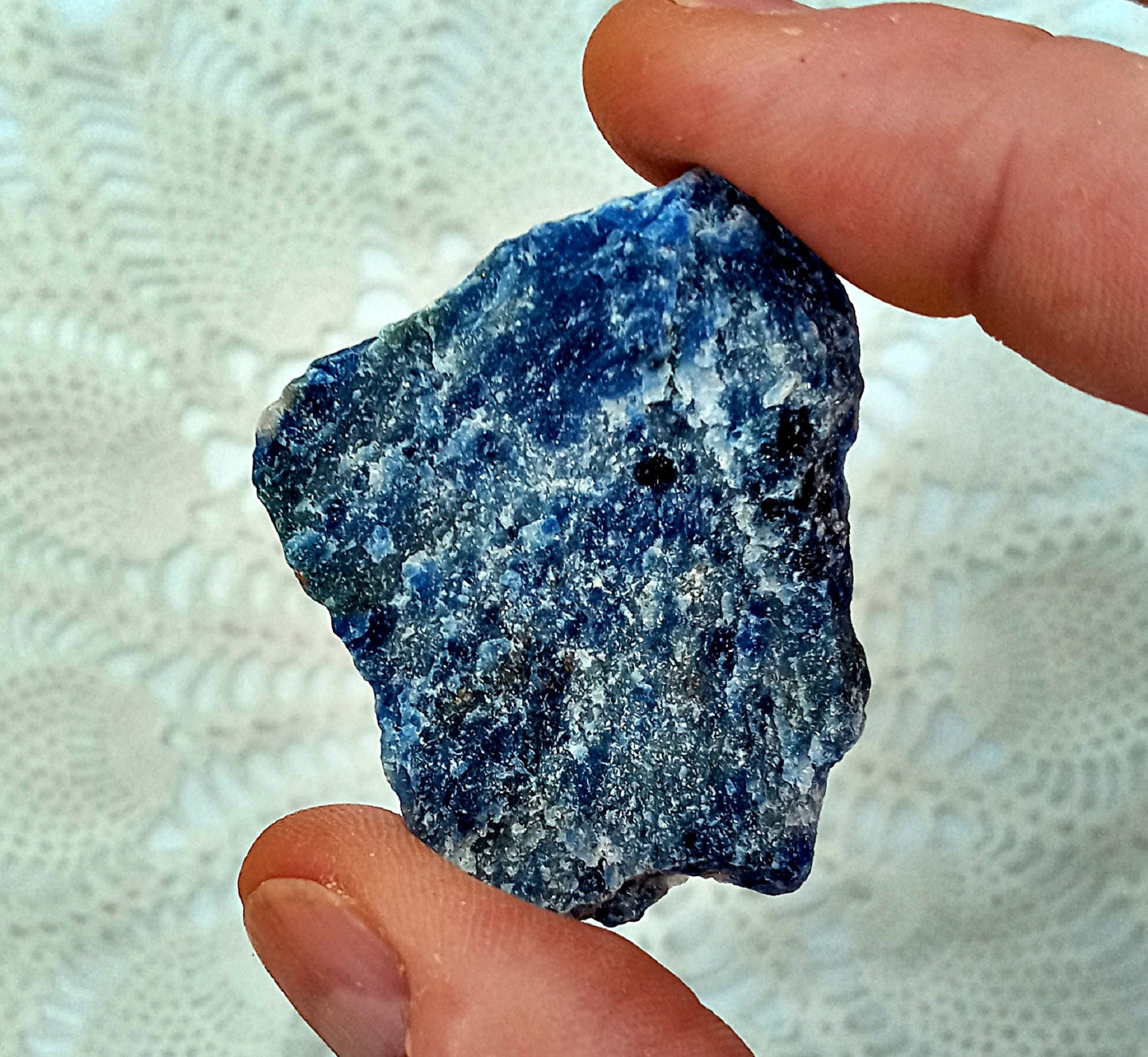 Sodalite Crystals! All-natural, raw, Sodalite rough stones!