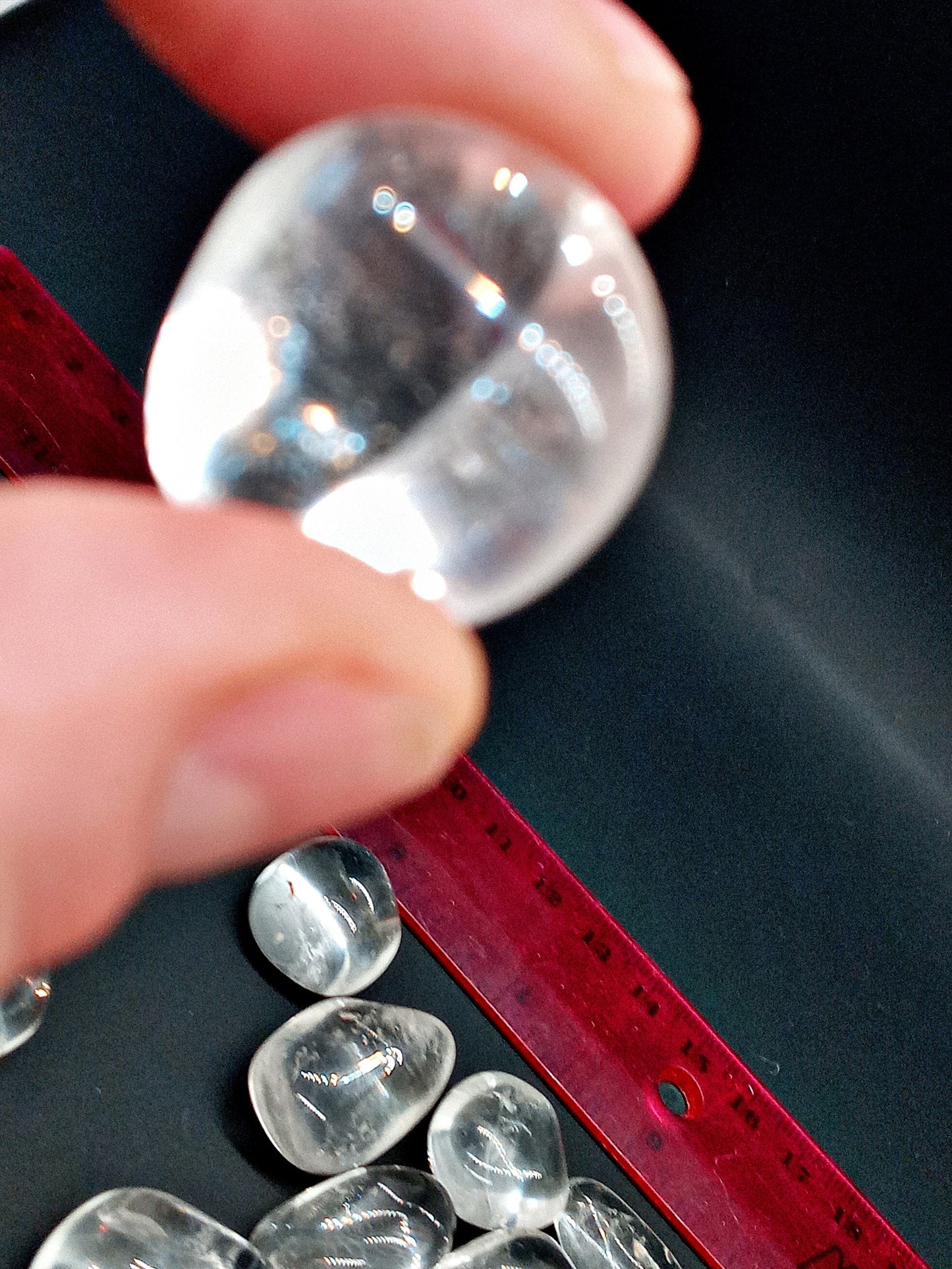 AA Crystal Quartz!  AA-Grade, natural, tumbled High-Quality Clear Quartz crystals!   Premium Plus Polished Crystal Quartz!  Rock Crystal!