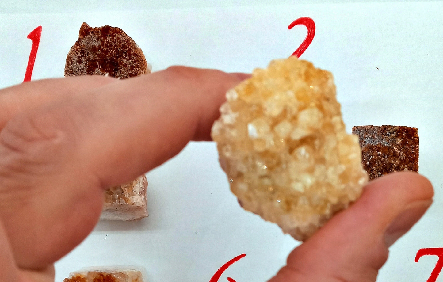 Graded Citrine Clusters!  Choose your Own from ten (10) Beautiful Quality Citrine Clusters!  AB Citrine Geode, points, crystals, clusters