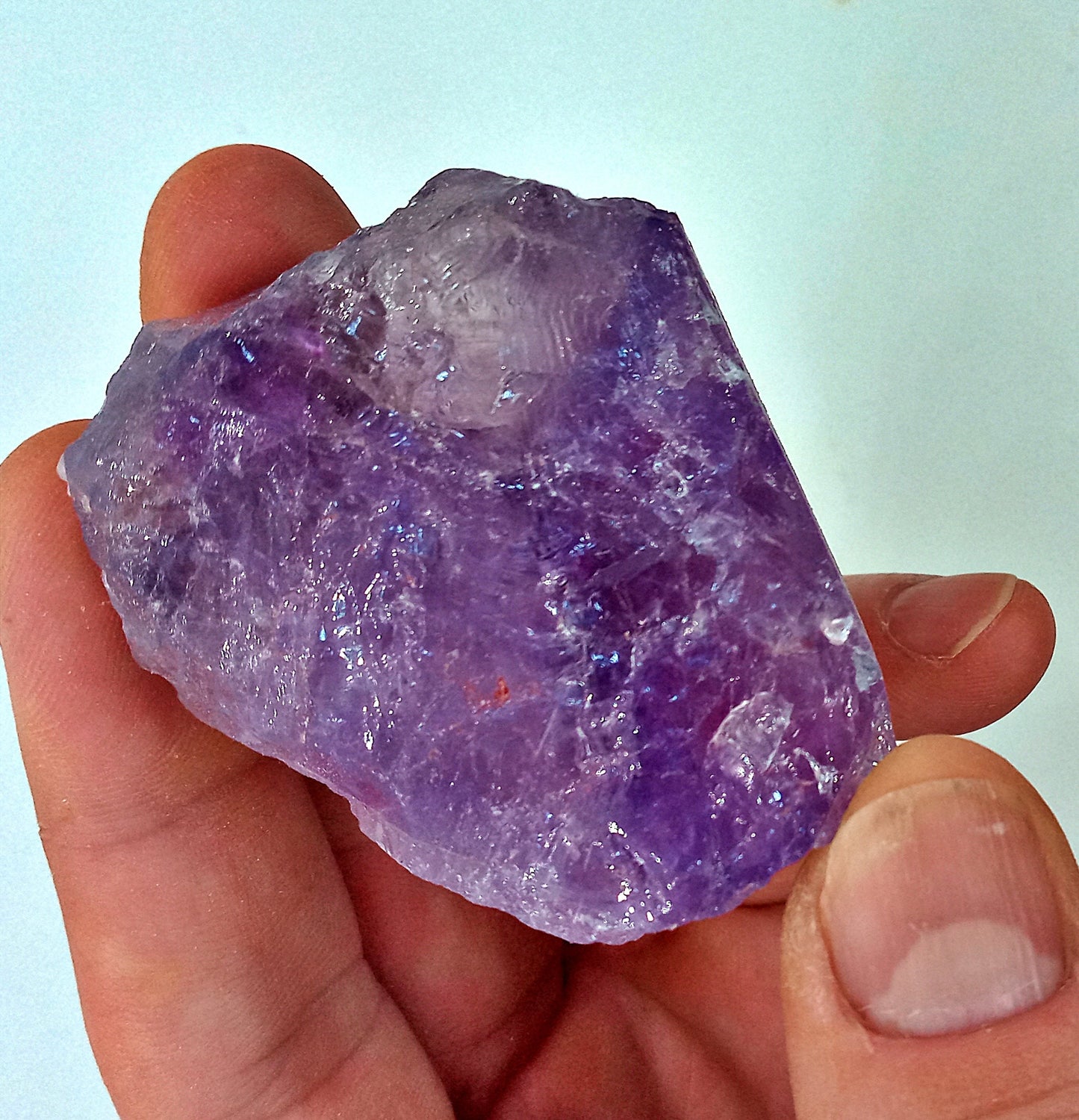 HUGE Amethyst crystals!  Beautiful Translucent Amethyst Chunks from 4+ to 10+ ounces!  100 – 300 grams!  Excellent Quality Amethyst stones!