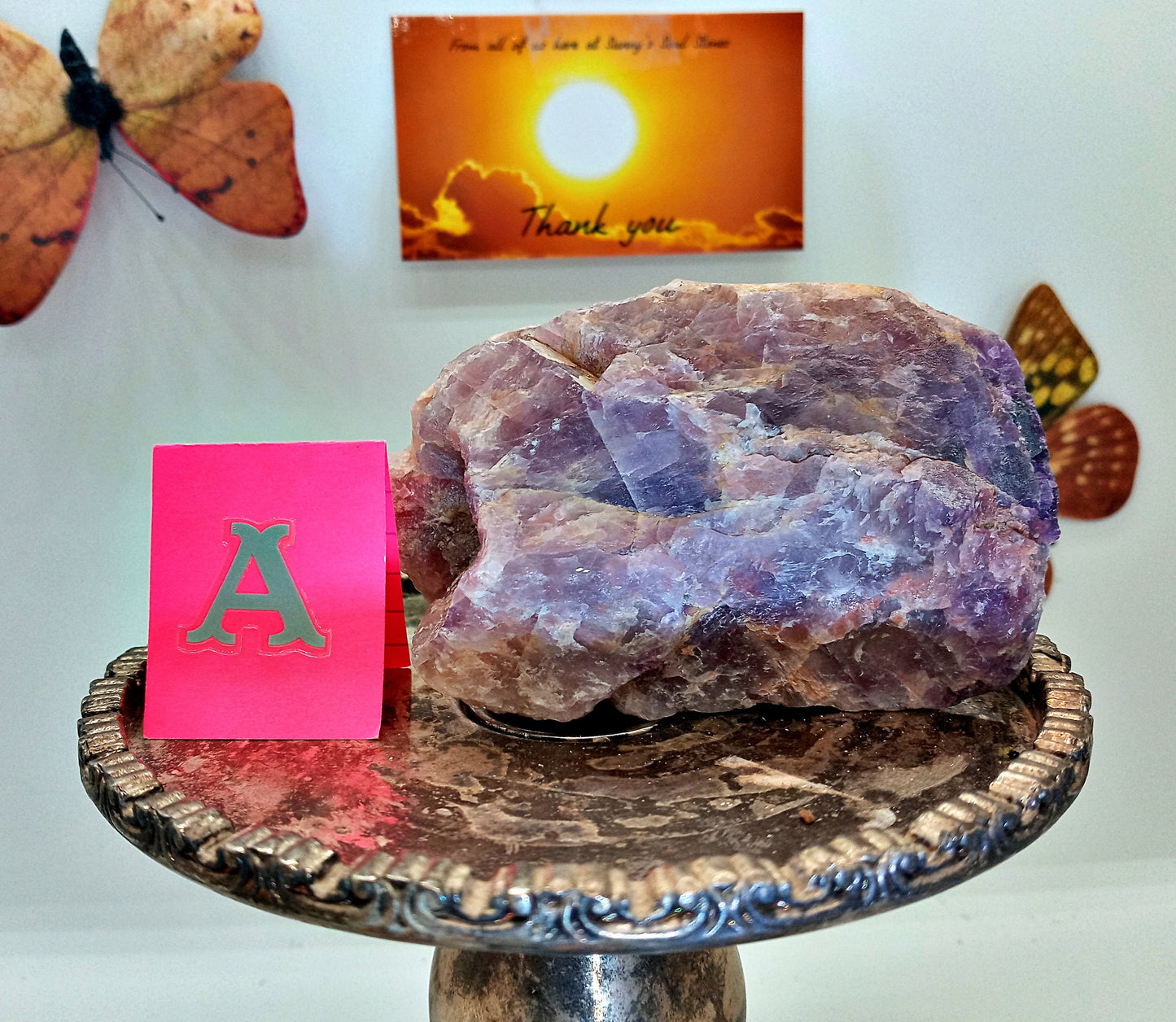 X-Large Amethyst Chunks!  Choose Your Own Chunk of Natural Amethyst from our six (6) Raw/Rough specimens.  Extra-large crystals and stones.