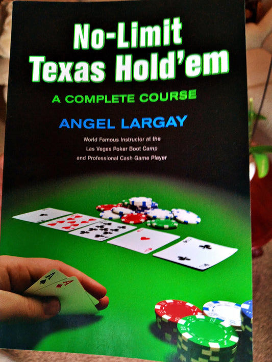 No-Limit Texas Hold 'em: A Complete Course  signed with a dedication of your choice