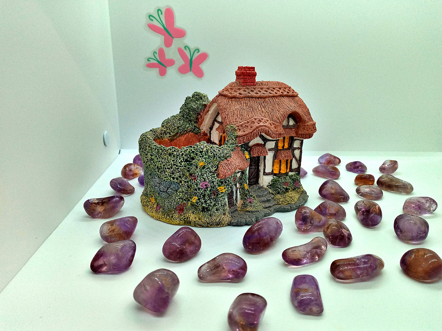 AA Ametrine Crystals! AA-Grade, all natural, tumbled High Quality Ametrine crystals and stones.   Premium Plus polished Ametrine!