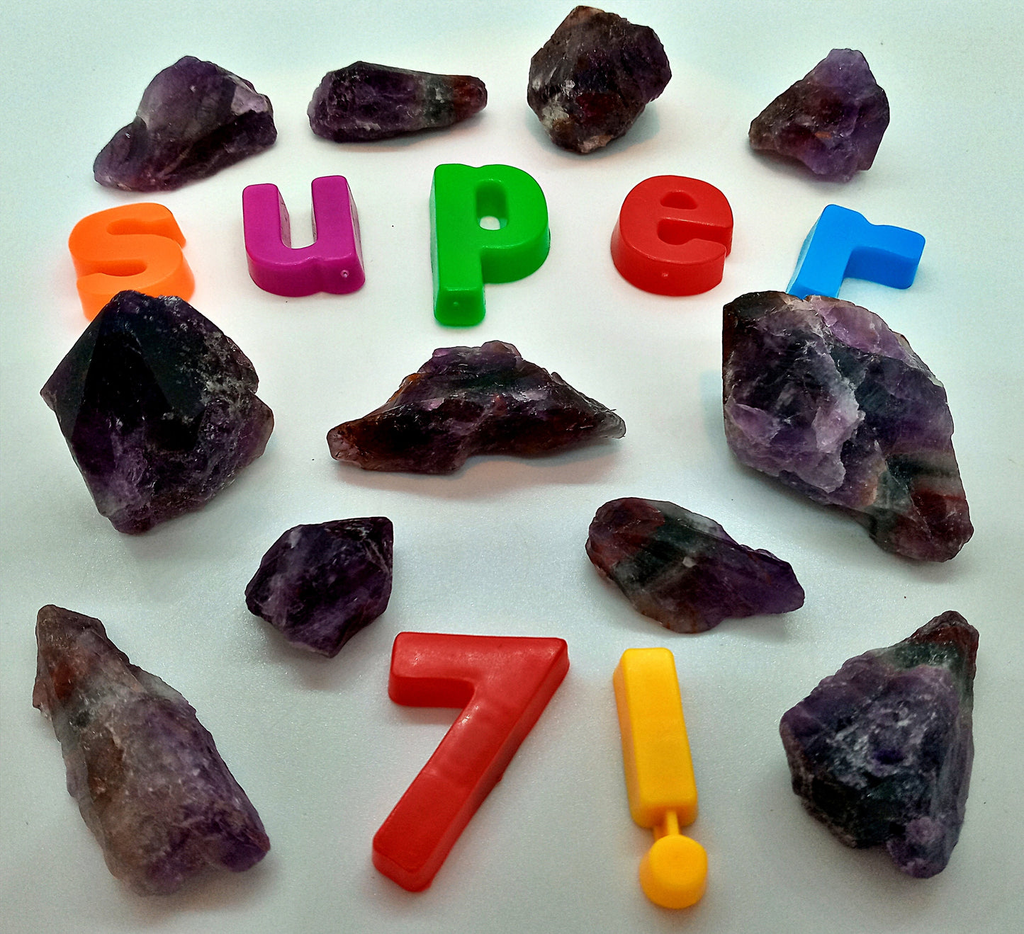 Raw Cacoxenite Crystals!  Choose from three (3) Sizes of Natural, Raw, Rough Quality Cacoxenite Crystals!  Super 7 Cacoxenite Chunks!