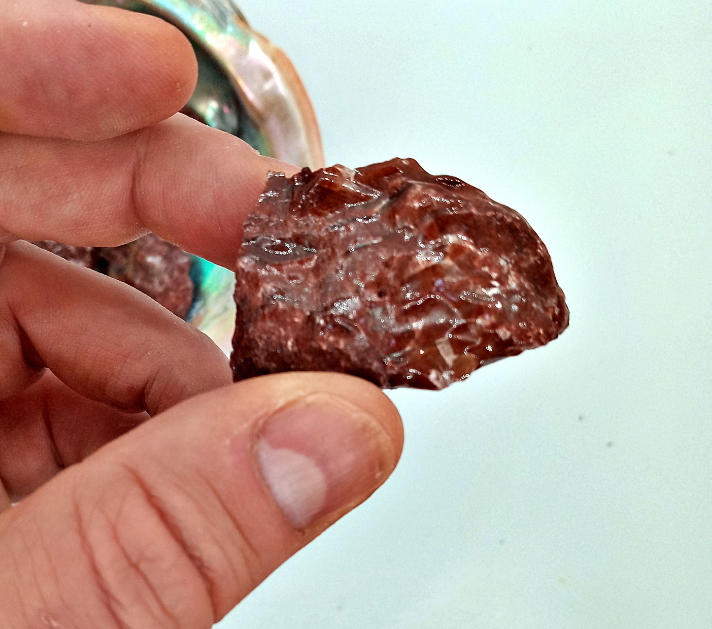 Dragon’s Blood Calcite Crystals!  Natural, Raw Blood-Red Calcite specimens.  Quality crystals and stones!