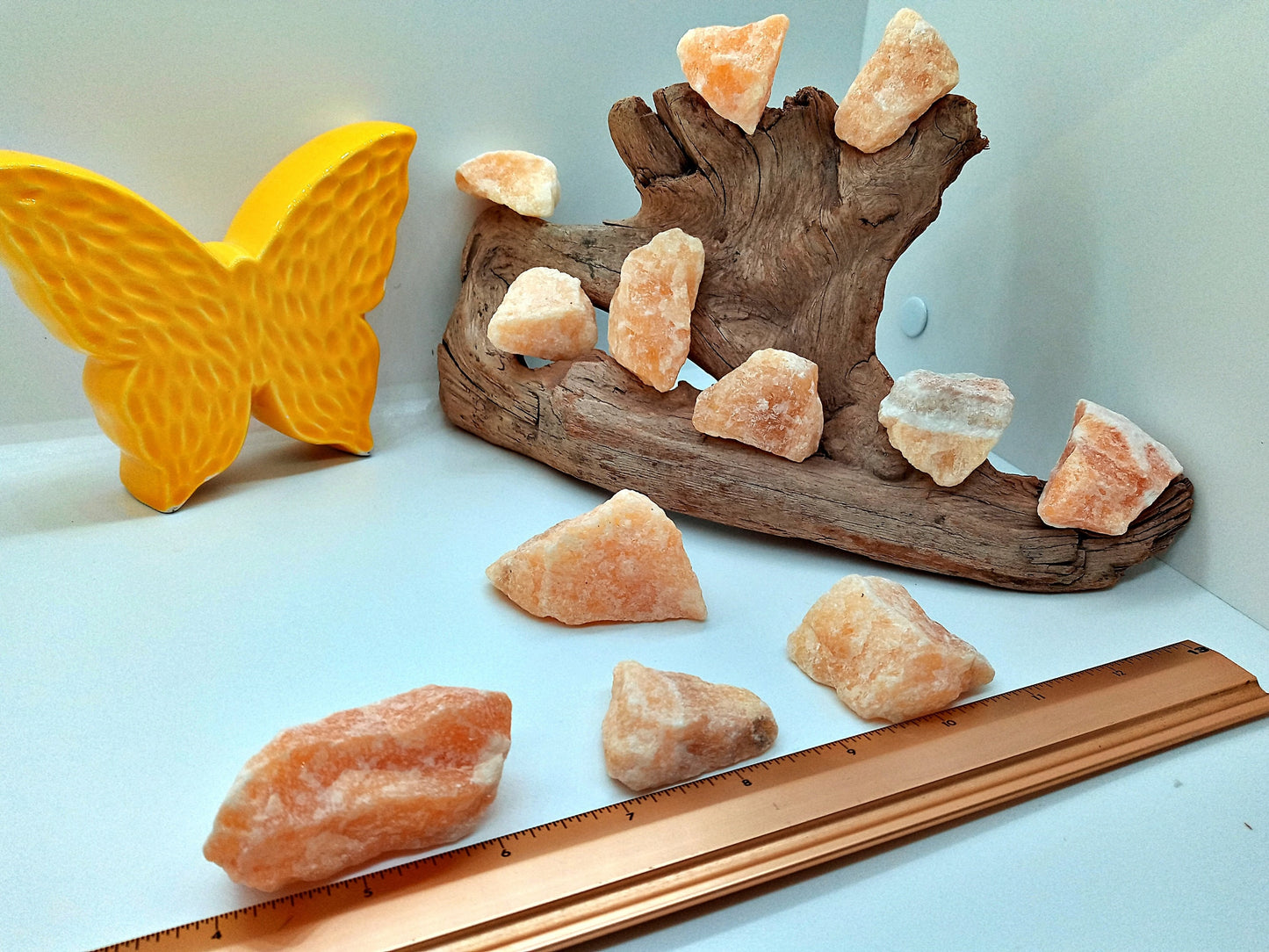 Yellow Calcite raw Crystals!  Natural, Rough Yellow Calcite Quality Crystals and Stones.
