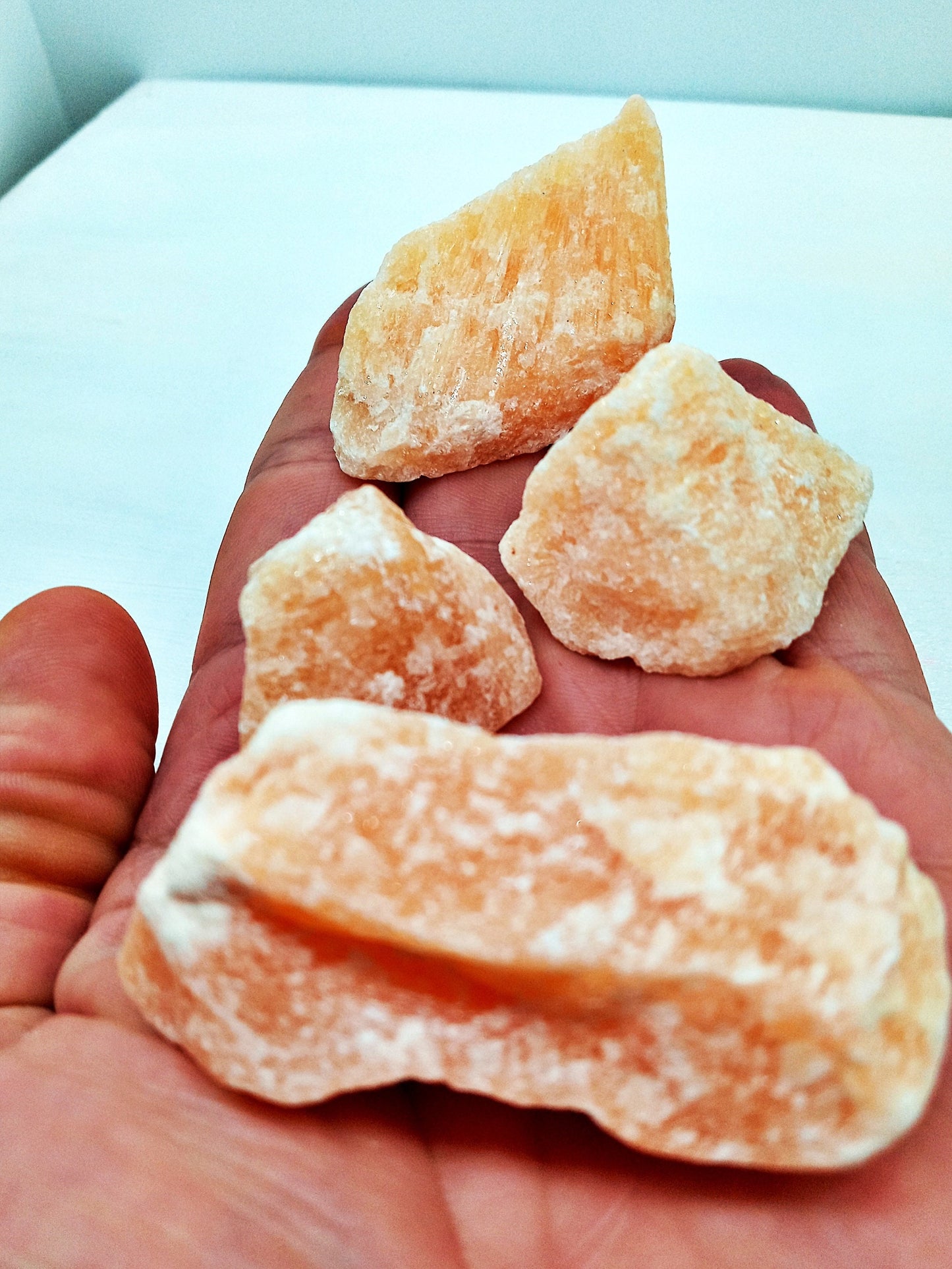Yellow Calcite raw Crystals!  Natural, Rough Yellow Calcite Quality Crystals and Stones.