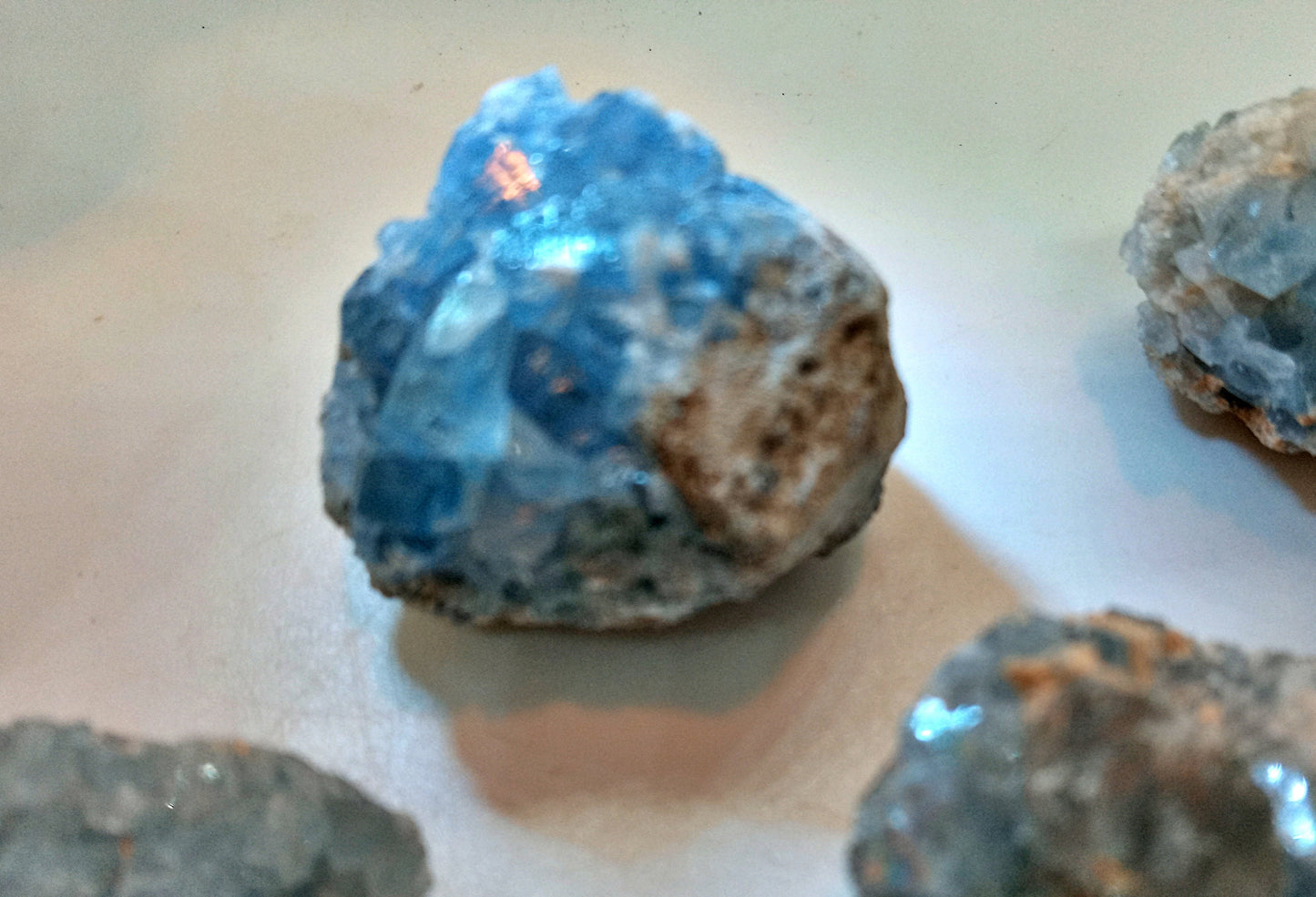 Bulk Celestine Clusters!  Raw Celestite Clusters Choose how Many! Natural Celestine mini clusters!  Crystals, geodes, points!