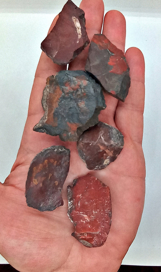 RARE!! Vampire Jasper! Choose from two (2) sizes of quality, all-natural, raw, Vampire aka Yellow Cat Flat Jasper!