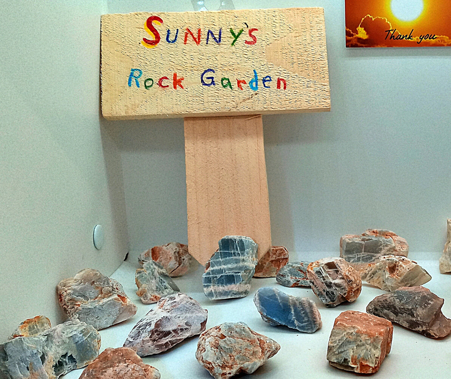 Blue & Pink Moonstone! Choose from two (2) sizes of quality, all-natural, raw,  Blue and Pink Moonstone crystals and stones!