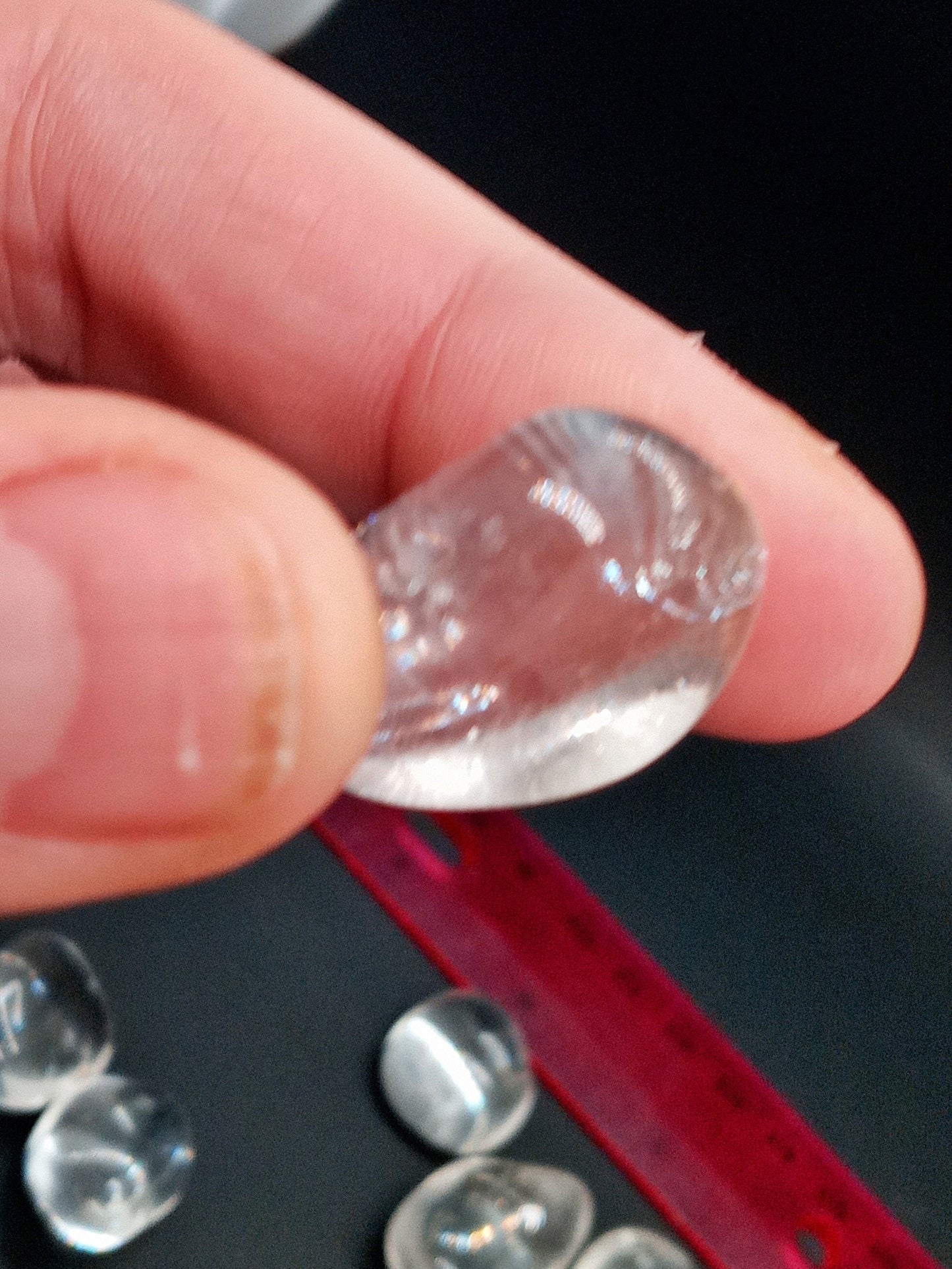 AA Crystal Quartz!  AA-Grade, natural, tumbled High-Quality Clear Quartz crystals!   Premium Plus Polished Crystal Quartz!  Rock Crystal!