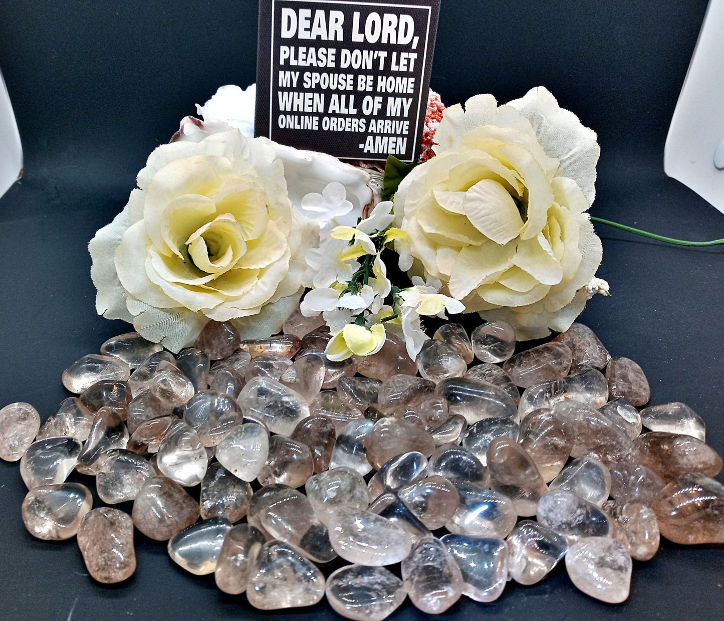 AA Smoky Quartz Crystals! AA-Grade, all natural, tumbled High-Quality Smoky Quartz crystals and stones!   Premium Plus Grade Smoky Quartz!