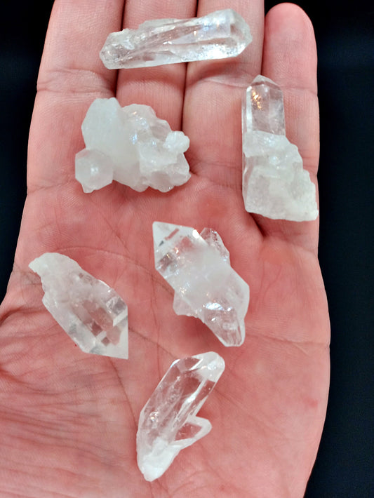 Bulk! A Grade Crystal Quartz Clusters! Choose how Many! Wholesale - Clear Quartz Rock Crystal Clusters