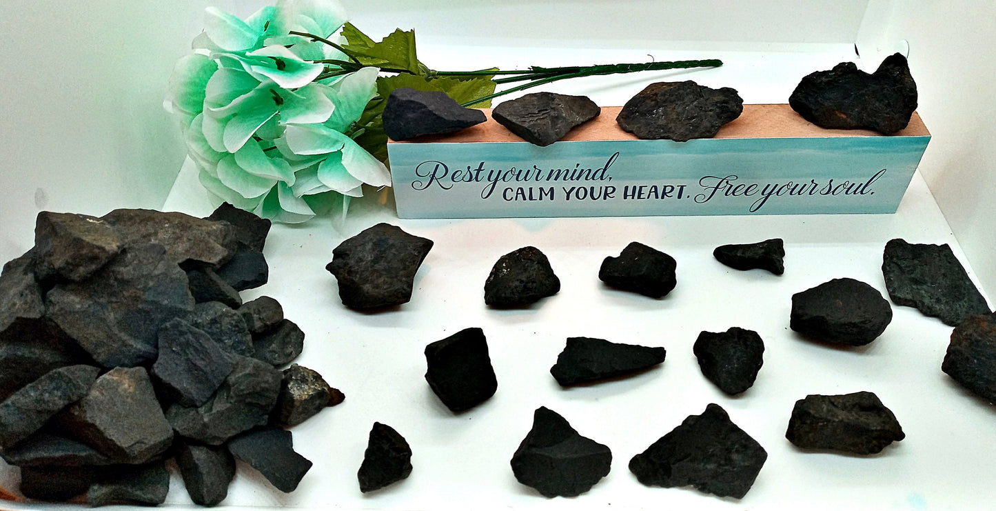Bulk Shungite! Choose how Many and Save up to 71%!  EMF protection!  Quality Shungite stones and crystals!