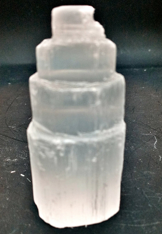 Selenite Tower crystal charging station!  Selenite Skyscrapers, Icebergs, Towers