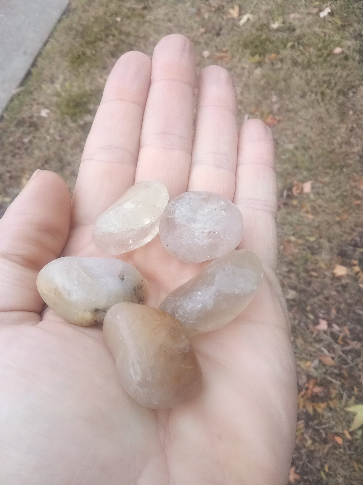 XQ Rutilated Quartz Tumbles!  Choose from four (4) sizes of Extra High Quality AAA-Graded Golden Rutilated Quartz!