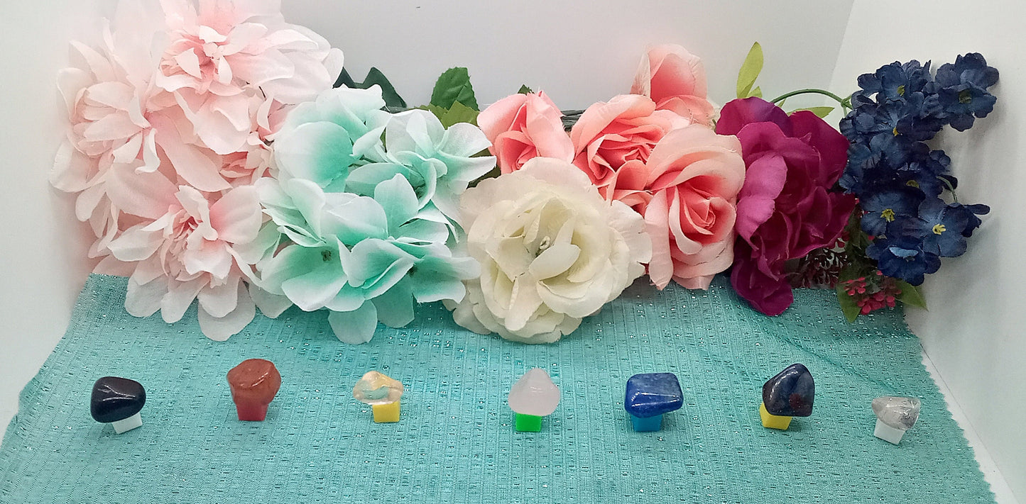 AAA-Grade Chakra Set!  Sunny's complete 7-chakra set of ALL Extra-High Quality AAA-Grade crystals!