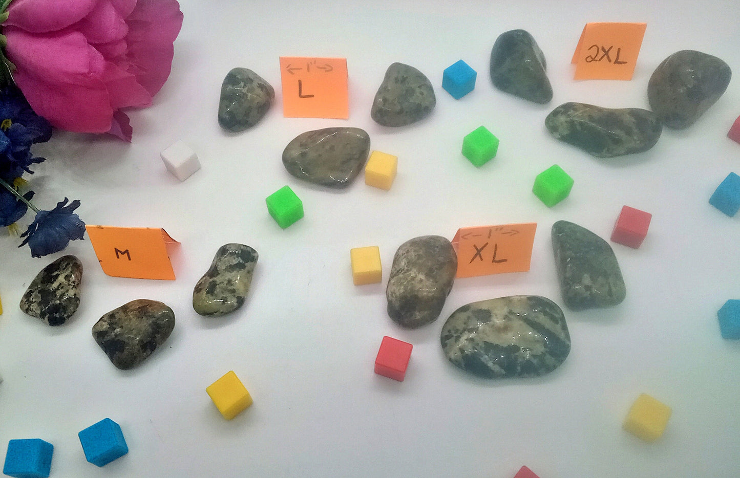 A-Grade Jade! Nephrite Jade!  A-Grade, all natural, tumbled High Quality Nephrite Jade crystals and stones!   Premium Grade polished Jade!