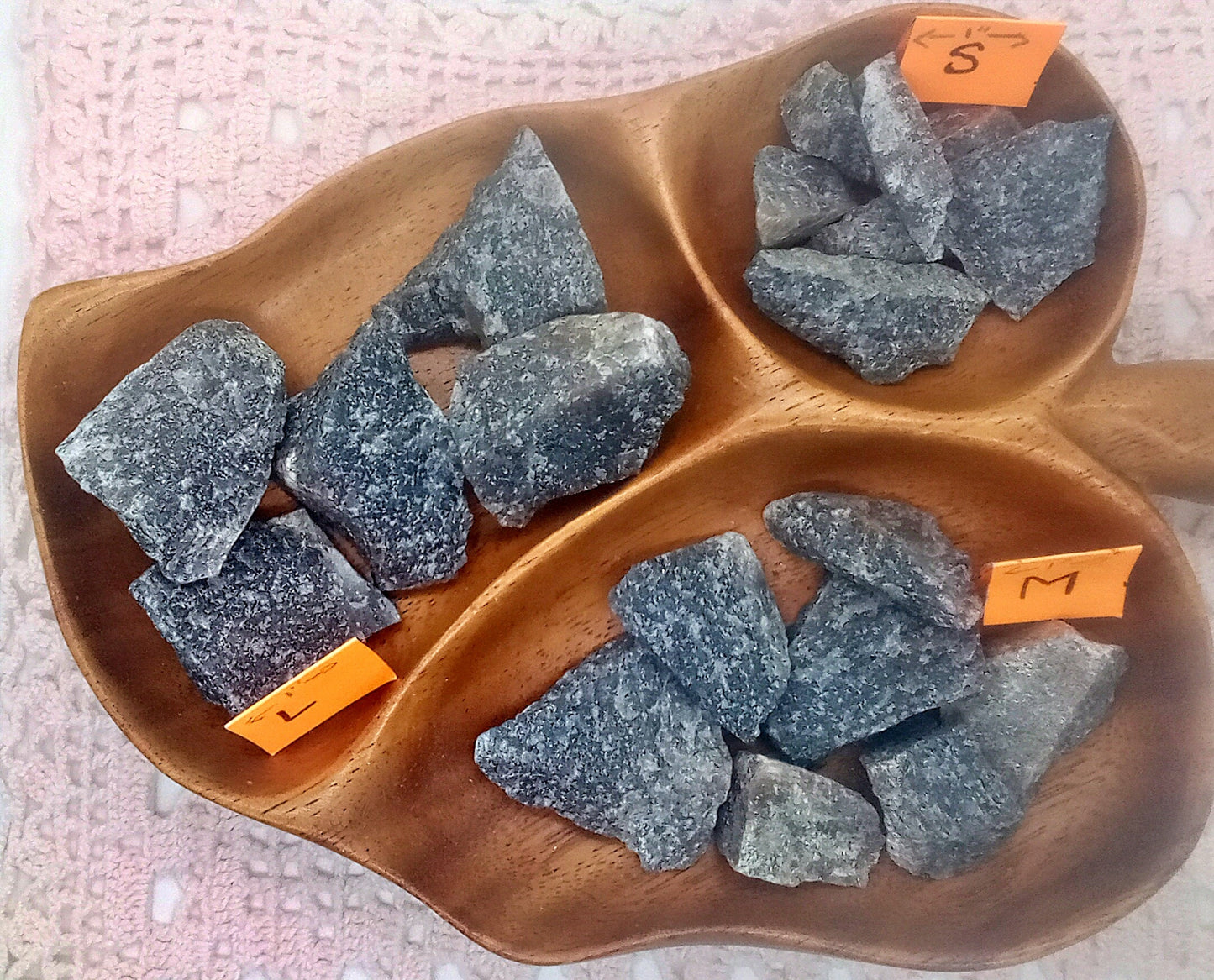 Blue Aventurine Crystals!  Choose from six (6) sizes of Natural, Raw Blue Aventurine crystals!  Quality, Rough Blue Aventurine stones!