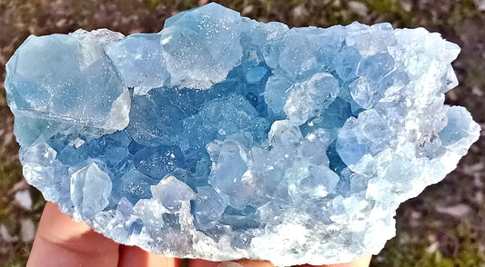 Celestite Clusters!  Choose from 8 Sizes!  Beautiful  Quality Celestine Clusters, geodes, points.