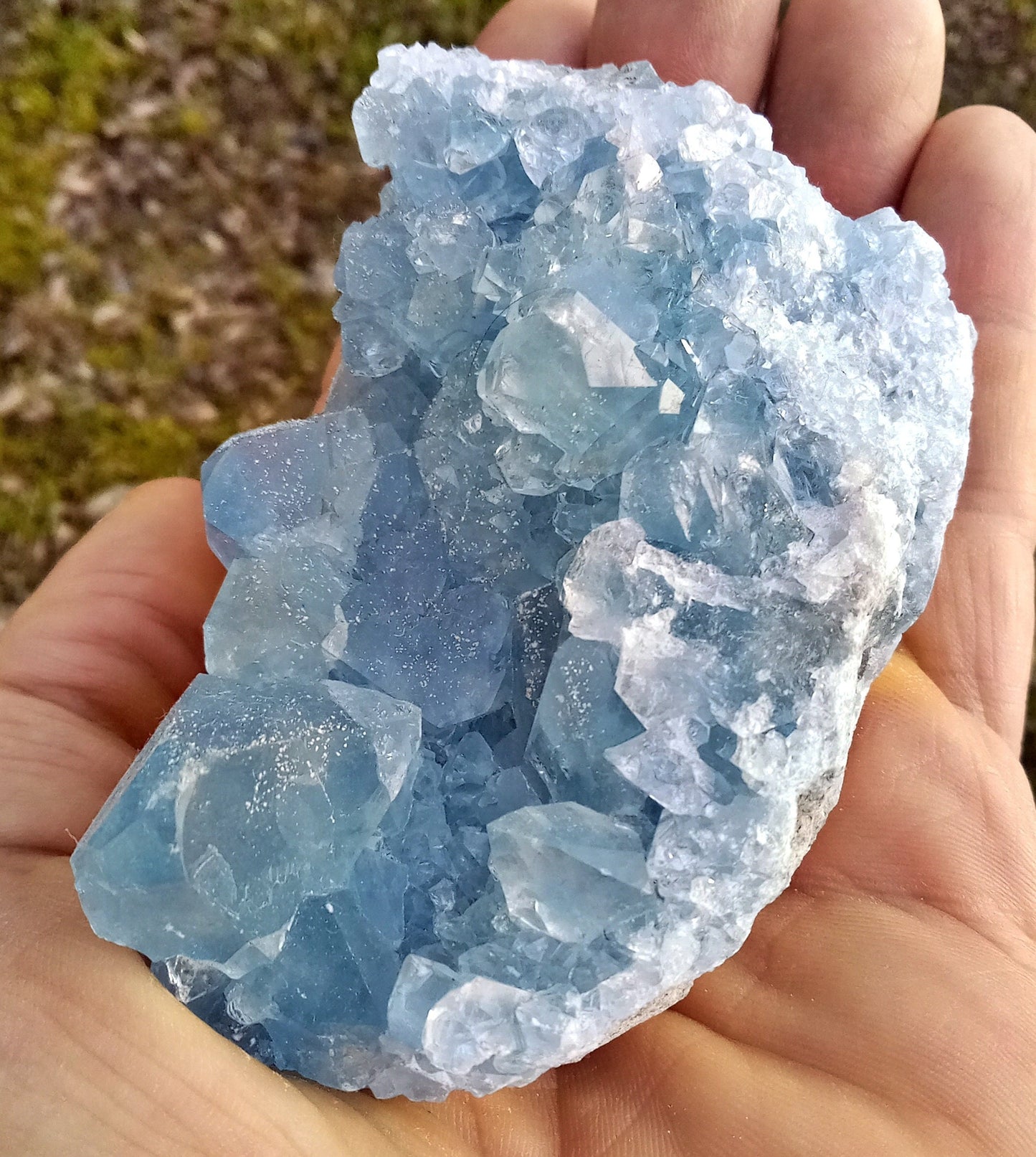 Celestite Clusters!  Choose from 8 Sizes!  Beautiful  Quality Celestine Clusters, geodes, points.