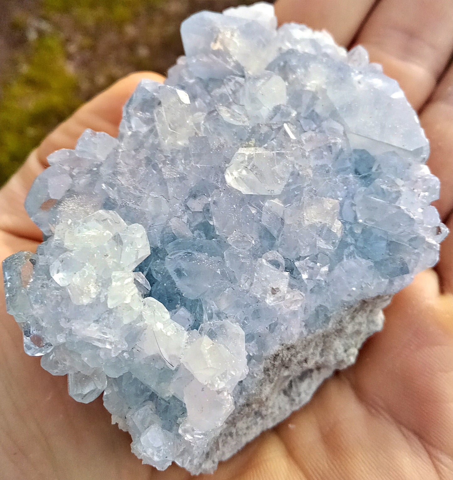 Celestite Clusters!  Choose from 8 Sizes!  Beautiful  Quality Celestine Clusters, geodes, points.